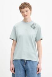 adidas pamut póló - zöld M