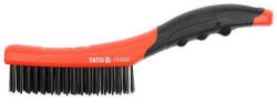  YATO YT-6332 Drótkefe 4 soros hajlított műanyag nyéllel