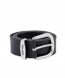 Wrangler Fekete Bőr Öv, 120cm, 3.2cm széles, 100% marhabőr (50X1AC)