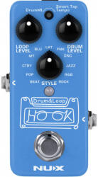NUX NDL-3 Hook Drum and Loop - dobgép és looper pedál - HIÁNYCIKK!