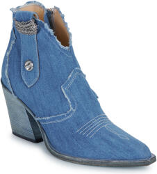 Fru. it Ghete Femei 8575-944-CUOIO-GREZZO-JEANS-LAVATO Fru. it albastru 38