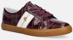 Ralph Lauren bőr sportcipő Janson II - burgundia Női 39
