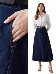 Shein Női Szoknya Kék Farmer Hosszú Egyenes L