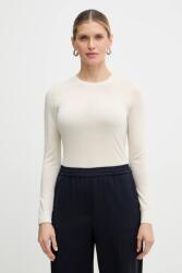 HUGO BOSS gyapjú pulóver Ferpina - bézs L