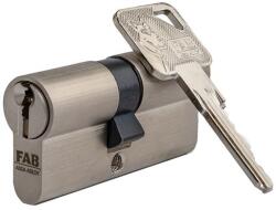 FAB Hengerzárbetét FAB HOME 3.00*** /BDNs 40+45, 5 kulcs, szatén nikkel
