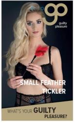  Toll cirógató Gp small feather tickler red. - vörös 20 cm