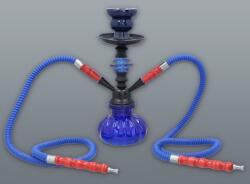 Padonio Hookah Kobalt kisméretű kék színű shisha - 2 csöves (DM-5-5366)