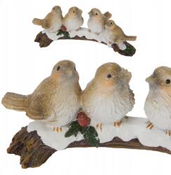 Koopman Dekoratív Dísz Madarakkal Ágon, télre, ünnepre (ALX913910)