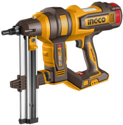 INGCO Akkus beton szögbelövő 40 mm szénkefe nélküli 20 V (2 x 4, 0 Ah akku + töltő) (P-CCNLI9008E)