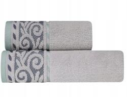 ZARATEX Victoria törölköző, 50×90cm, szürke, 500g/m2, frottír (ZAR.RĘCZ 050/090 VICTORIA JSZARY)