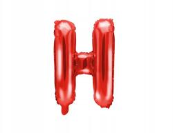 Party Deco Fólia lufi, betű H, Size 35cm, piros