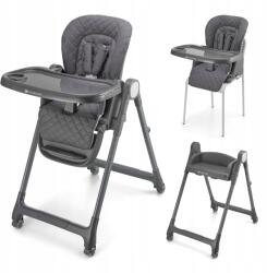 KinderKraft Tulo etetőszék, grey, 3az1ben, állítható, booster (KHTULO00GRY0000)