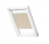  Velux, Fényzáró dupla pliszé, FHC M08 1045S, alu színű oldalvezető sínnel