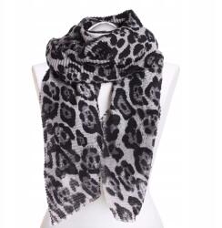 Moraj Őszi Sál, divatos leopárdmintás, vékony, 100% poliészter (ADS1900-018S)