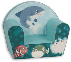 Ourbaby® Fotoliu pentru copii - Rechinul Finley