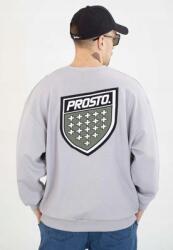 Prosto Shield kapucni nélküli pulóver, washed grey, férfi (KL252MSWE1053S)
