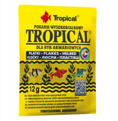 Tropical haleledel, pehely, 12g, akváriumi halaknak, fehérje 46, 5% (74421)
