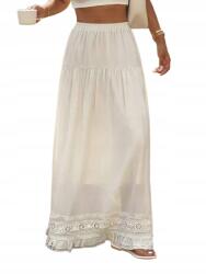 Shein Hosszú Fodros Szoknya__l