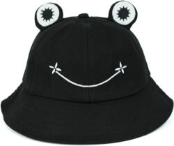 Szaleo Bucket Frog sapka béka nyári stílusos unisex városi fekete (cz22189-6)