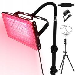  Infravörös Terápiás Lámpa, 96 LED, 660+850nm, állítható magasság, fekete (194634)