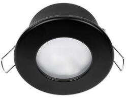 Masterled Kör alakú beépíthető fekete spot keret GU10-es foglalattal IP44 MasterLED (LEDM 4872)