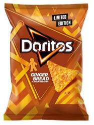 Doritos Limited Edition Gingerbread mézeskalács ízű tortillachips 180g Szavatossági idő: 2026-02-28