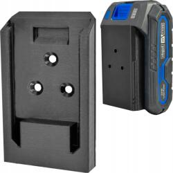 P4U Szeppenhach 20V Akkumulátoros Szerszám Akkumulátor Tartó Fekete (SCH000001-B)