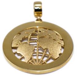 Ékszershop Földgömb arany medál (1332423)