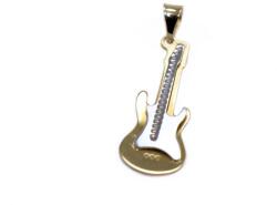 Ékszershop Bicolor arany gitár medál (1299184)