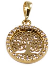 Ékszershop Köves életfa arany medál (1329793)