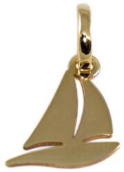 Ékszershop Sárga arany vitorláshajó medál (1309697)