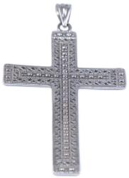 Ékszershop Áttört fehérarany kereszt medál (1213613)