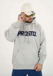 Prosto kapucnis pulóver Check szürke (5904978988436)