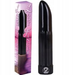You2Toys Lady Finger fekete vibrátor 13 cm. You 2 Toys (4024144560417)