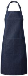 Premier Workwear Șorț de bucătărie cu cordon de gât și buzunar - Denim indigo (PR154-1000339519)