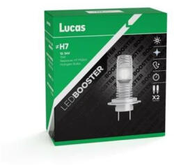 Lucas LEDBooster izzó - H7 LED PX26d 6500K / 1200 Lumen - 12/24V 15W