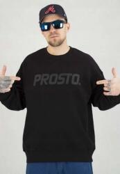 Prosto Zeds Kapucni Nélküli Pulóver, fekete, 80% pamut (5904978971162)