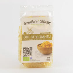 Greenmark bio kandírozott citromhéj 100 g - vitalora