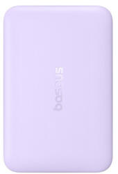 Baseus EnerFill FM11 Magnetic vezeték nélküli gyorstöltő powerbank 10000 mAh, 22.5W, lila + USB Type-C, 30cm kábel (P1008210E513-00) - bstrade
