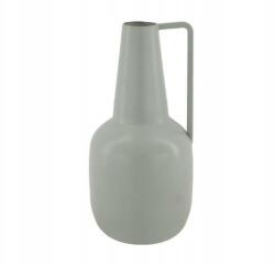  Fém Váza, 20cm, szürke, virágokhoz (48925-072)