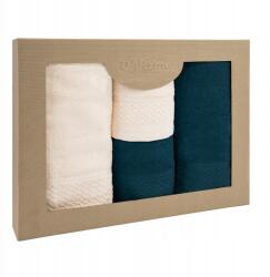 Darymex Törölköző szett, 4 db, 100% pamut, 50×90cm, 70×140cm (RD.BAWEŁNA/SOL-KRE-GRA/P/4CZ/KPL)