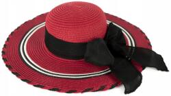 Szaleo Perea strandsapka női nyári napvédő természetes bordó (cz23150-5)