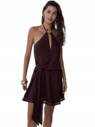 Shein Miniruha Megkötős Nyakkivágással __L