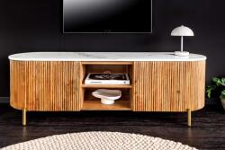 Invicta TRES CHIC fehér márvány tv szekrény