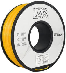 ABS+ SÁRGA filament - 1kg - átmérő 1, 75mm +/- 0, 03mm / Professional Labs