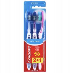 Colgate Extra Clean Medium Fogkefe, 3 db (8714789365152)