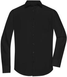 James & Nicholson (Daiber) Férfi hosszú ujjú ing JN678 - Fekete | 3XL (1-JN678-1760012)