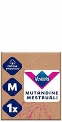  Nuvenia organikus pamut menstruációs bugyi, Size M, fekete (Nuvenia)