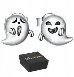 Bsrebra Ezüst fülbevaló, Próba 925, ezüst, csavaros stift, lányoknak (Kolczyki Srebrne PRÓBA 925 Upiór)