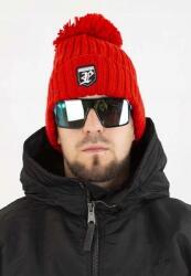 Prosto Team sapka, piros, 100% akril, téli (5907494509628)